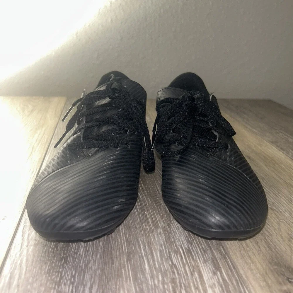 Adidas Nemeziz 19.4 FxG Boys Kids Soccer Cleats US Size 4.5 Black Gold EG3175 - Picture 3 of 8